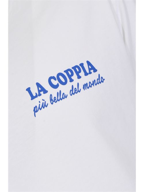 T-shirt Portland in cotone con stampa Schweppes La Coppia Più Bella del Mondo Mc2 Saint Barth | PRL000204568L